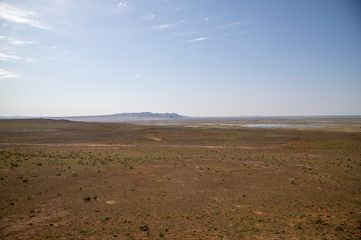 dry areas of central asia landforms