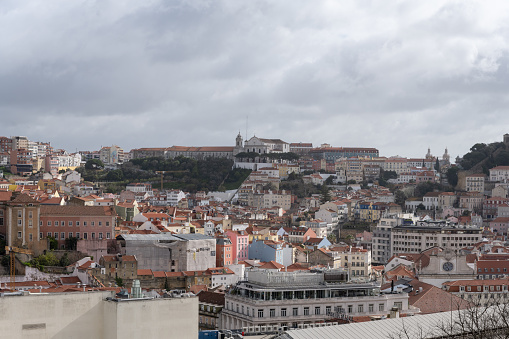 architectural view of lisbon portugal