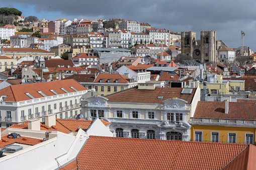 The Commerce Square is located in the city of Lisbon,\nin Portugal near the Tagus River