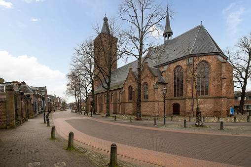 Reformed Church in the village of Scherpenzeel in the Netherlands.