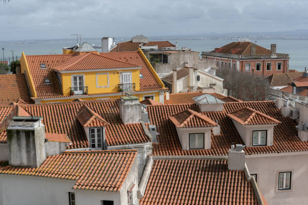 architectural view of lisbon portugal