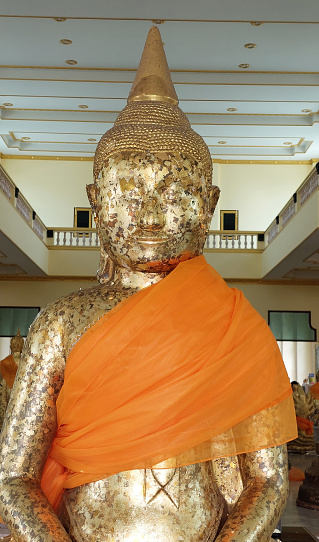 The Temple houses an important Buddha image, depicted in the attitude of meditation, called Phra Phutthasothon or Luang Pho Sothon.