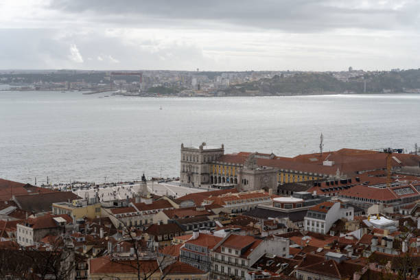 architectural view of lisbon portugal