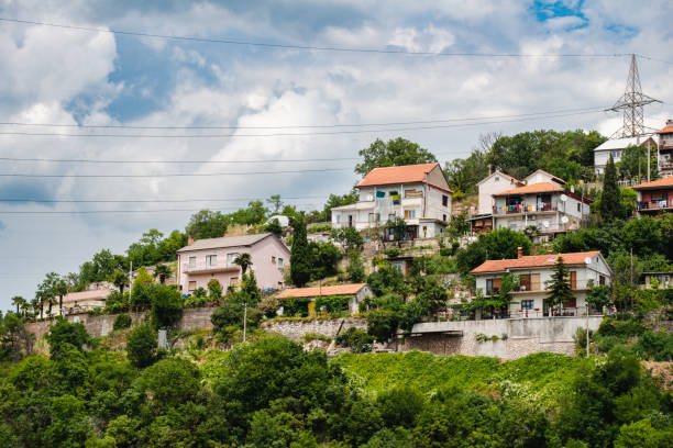 Photo of Pindos Mountains and villages at Aristi, Papigo, Tzoumerka, Vikos, Konitsa  in Epirus,  Greece at winter