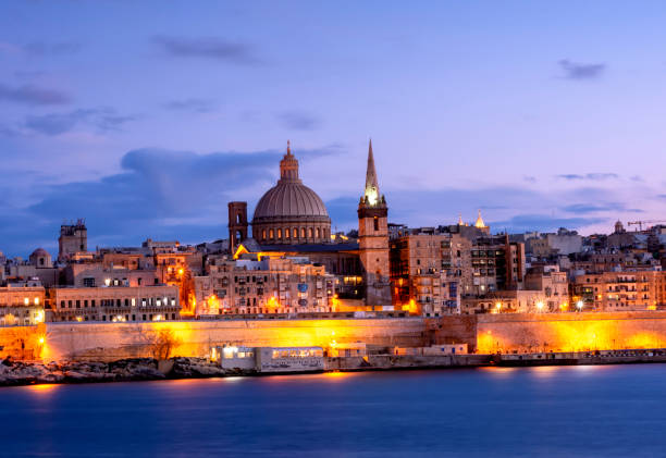 istock Valletta Skyline in the Evening, Malta. 2081228992