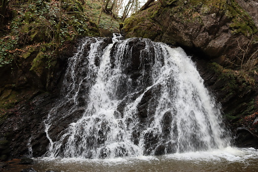Fairy Glen waterfalls, Rosemarkie, Scotland