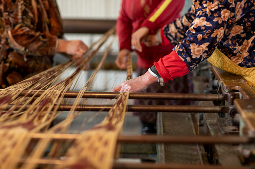 traditional process of silk production