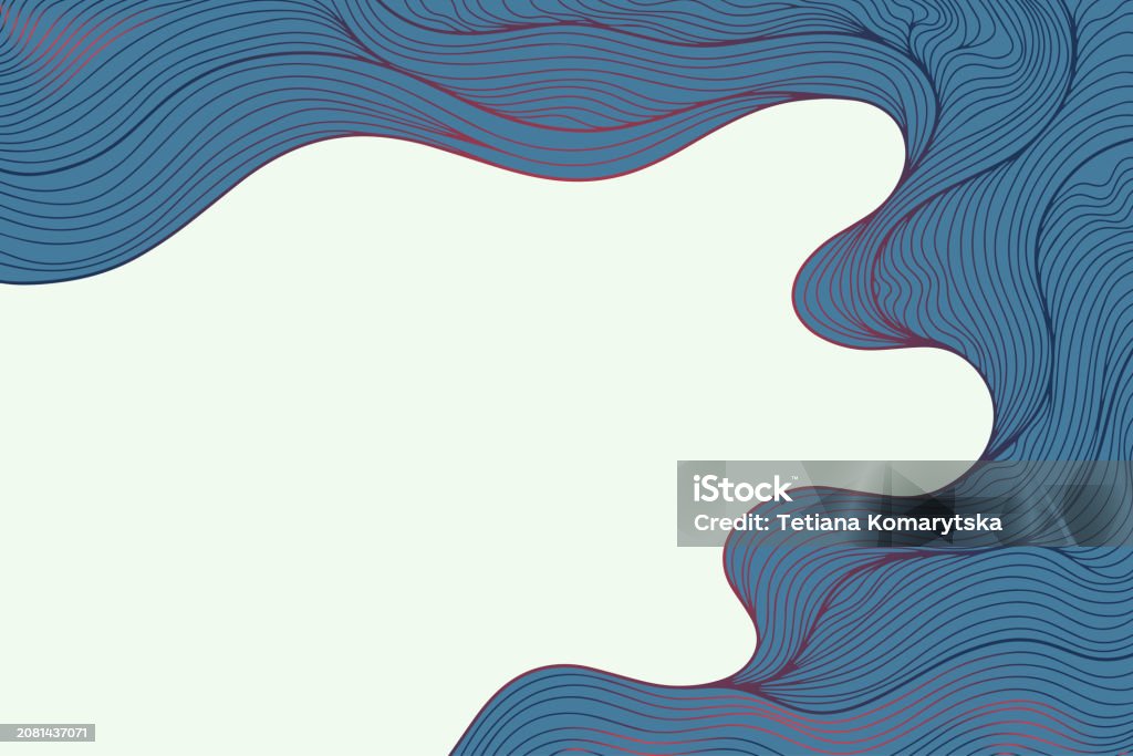 Organic Dynamic Pattern Texture For Print Wall Art Packaging Design ...