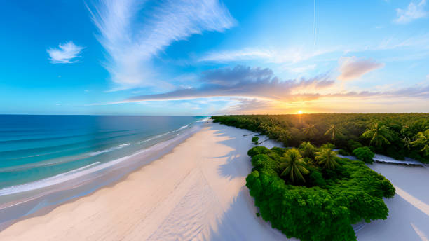 istock Tropical Island, Little Planet Format 2081526754