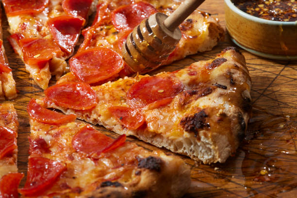istock Hot Honey Pepperoni Pizza 2081539169
