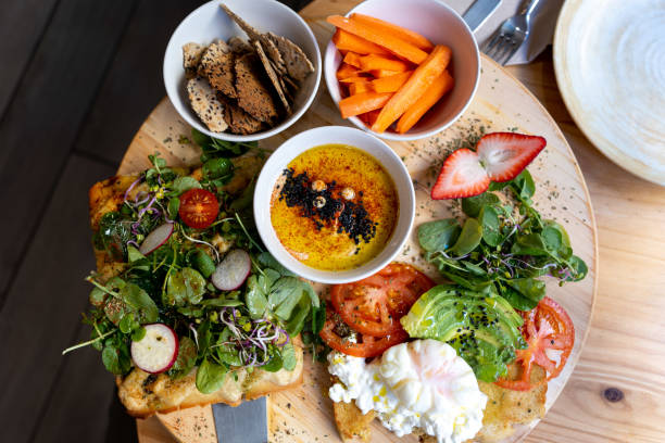 istock Healthy brunch with vegetables in a table 2081601688