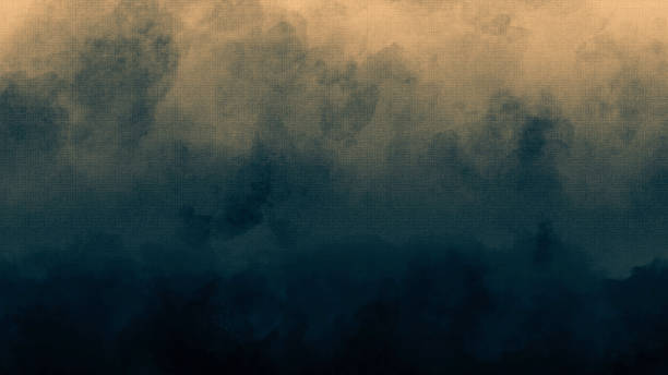 blurry cloudy sky with vignette for backgrounds
