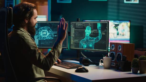 Future Researchers Computer 370+ Futuristic Computer Scientist Stock Photos, Pictures & Royalty ...