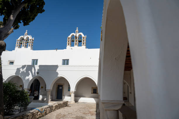 istock Courtyard of Panagia Ekatontapiliani in Paros 2081639549