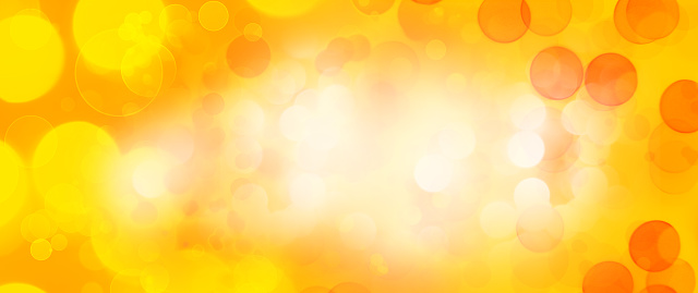 Orange and yellow abstract blurs background