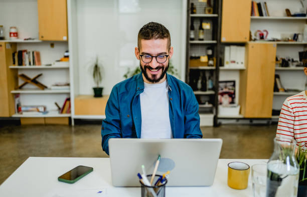 istock Man working on a laptop in the office 2081643508