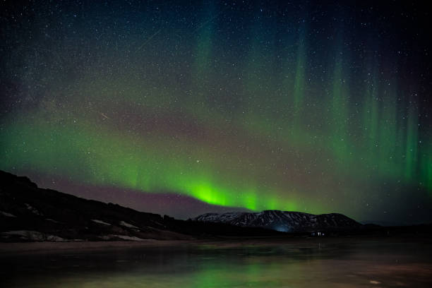 istock Northern lights over Thingvellir Natural Reserve in Iceland 2081668886