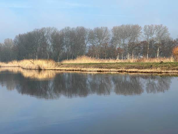 istock Dutch Landscape Twiske with water, The Netherlands 2081715987