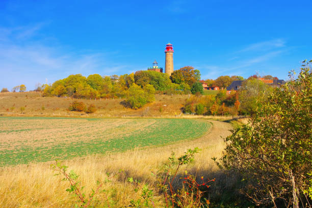 lighthouse Kap Arkona, Ruegen Island in Germany