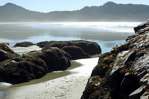 The ocean at Tofino, on the far west coast of Canada.