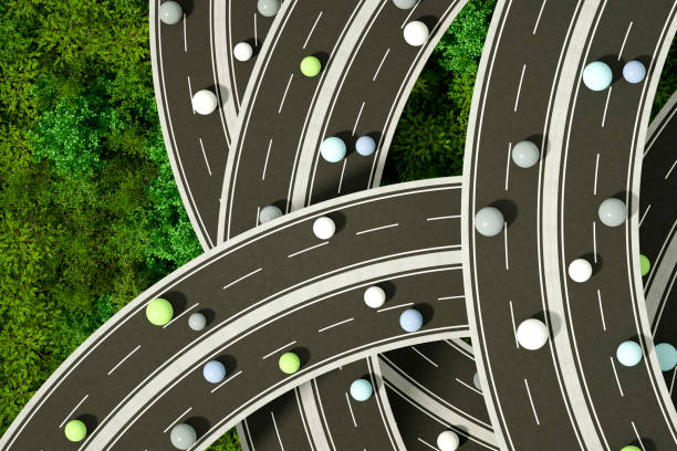 istock Autonomous, self driving, driverless, connected car on the highway 2081767640