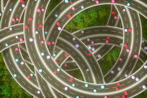 istock Autonomous, self driving, driverless, connected car on the highway 2081768270