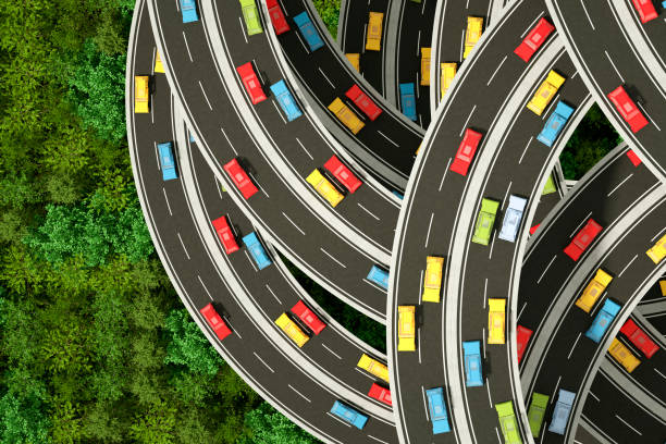 istock Autonomous, self driving, driverless, connected car on the highway 2081778449