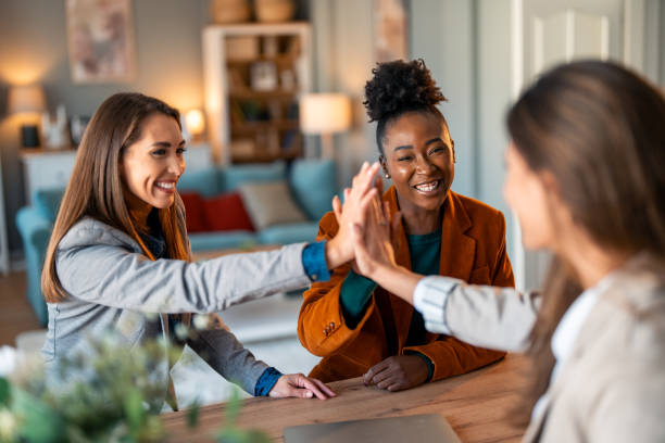 istock Business is winning when we stick together 2081780033