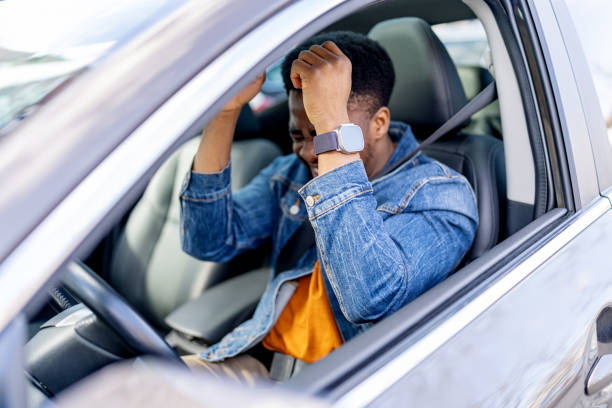 istock Safe but shaken after accident 2081811315