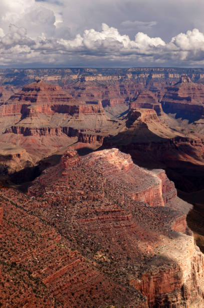 Wide sunset view of the Grand Canyon from the South Rim.Taken at the Grand Canyon, Arizona, USA.