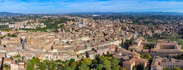istock Panoramic view of Siena, Italy 2082117380