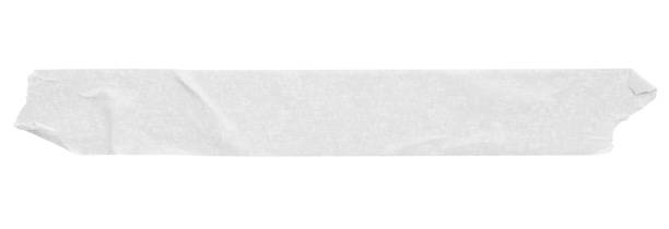 istock White adhesive paper tape isolated on white background 2082167677