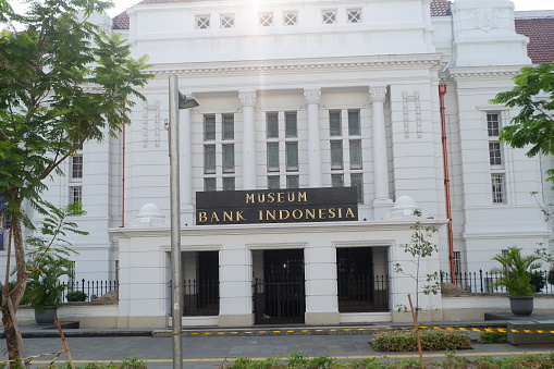 El Parlamento building in Asuncion, Paraguay. Former building housing the parliament of Paraguay.