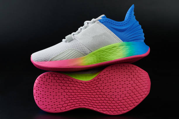 istock Trendy colorful light sport shoes 2082309646