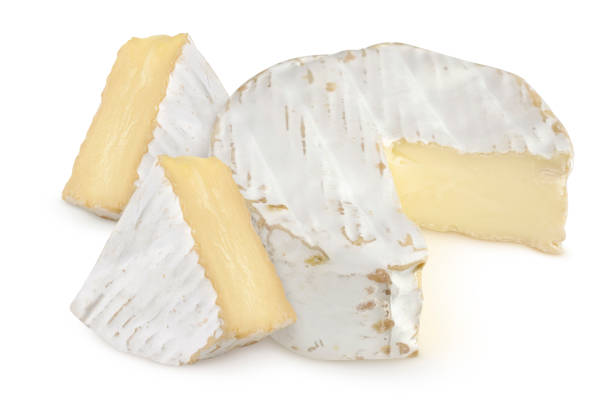 istock Camembert cheese isolated on white background 2082499901