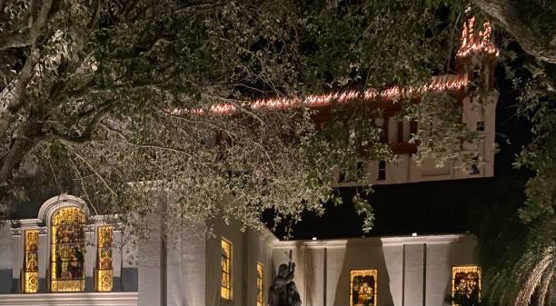 istock Cathedral Basilica of St. Augustine in St. Augustine, Florida, at Night 2082512890