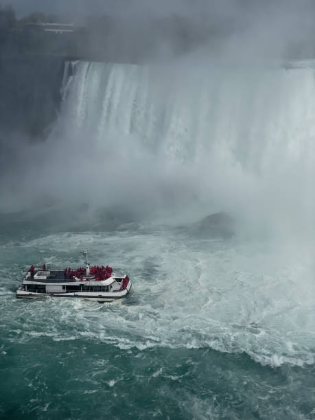 istock Tourist boat on Niagara Falls. 2082520854