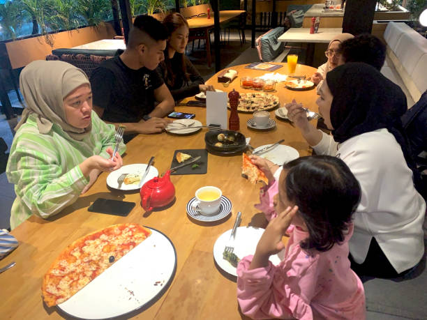 istock Family casual dining. 2082545515