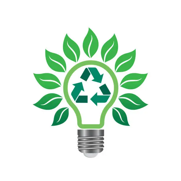 Vector illustration of eco friendly