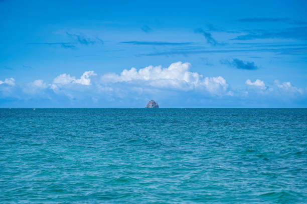 small island seen from the sea