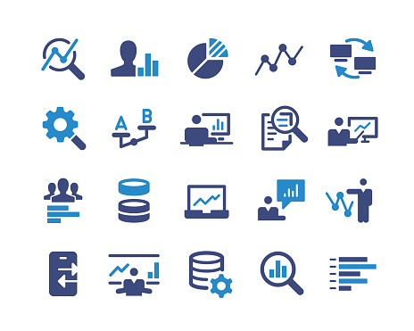 Analytics Icons - Classic Graphic Series