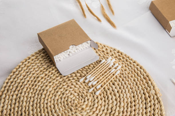 istock Clean and hygienic disposable cotton swabs 2082965090