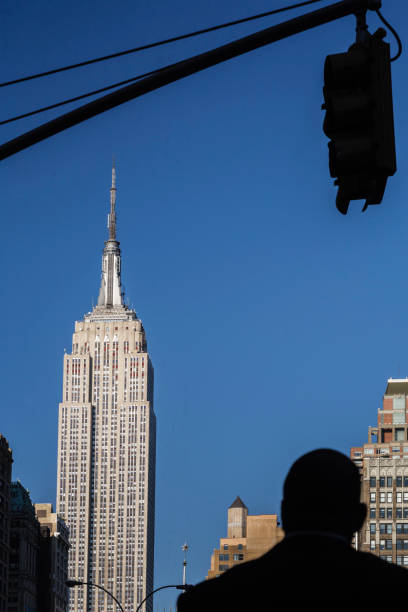 South side of the Empire State Building as seen from Madison Square, New York City, USA