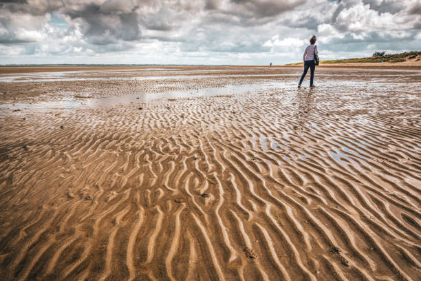 Woman on Utah Beach, Normandy