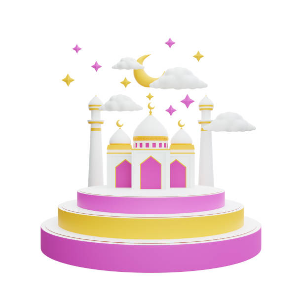 istock 3d islamic banner template greeting ramadan kareem 2083095232