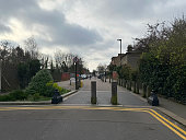 Bicycle lane over a bridge