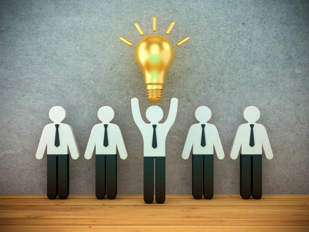 istock Pictogram People with Light Bulb 2083191592