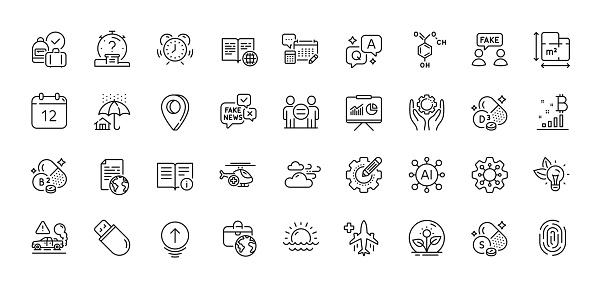 Execute, Floor plan and Annual calendar line icons pack. AI, Question and Answer, Map pin icons. Incubator, Chemical formula, Presentation web icon. Vector