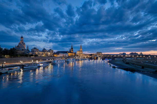 View of the old town in Dresden