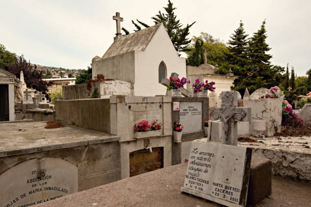 The Colon Cemetery, or more fully in the Spanish language Cementerio de Cristóbal Colón, was founded in 1876 in the Vedado neighbourhood of Havana, Cuba on top of Espada Cemetery. Named for Christopher Columbus, the 140 acre (57 ha) cemetery is noted for its many elaborately sculpted memorials. It is estimated that today the cemetery has more than 500 major mausoleums, many built by Victor Citarella, chapels, and family vaults.